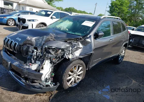 2018 Jeep Cherokee Limited Fwd из США, поврежденный, VIN 1C4PJLDB4JD572921